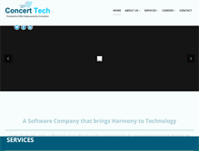 Tablet Screenshot of concert-tech.com